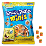 Frankford Spongebob Krabby Patty Minis Gummies, Chewy and Fruity Candy, 5oz bag
