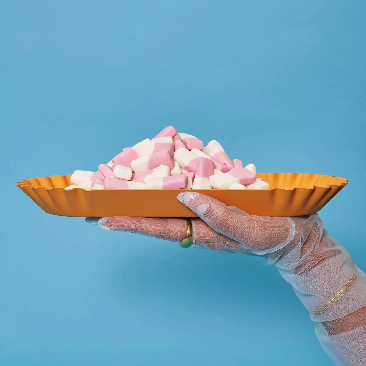 Smarties Squashies Marshmallow Gummy Candy, Raspberry and Cream, 5oz bag