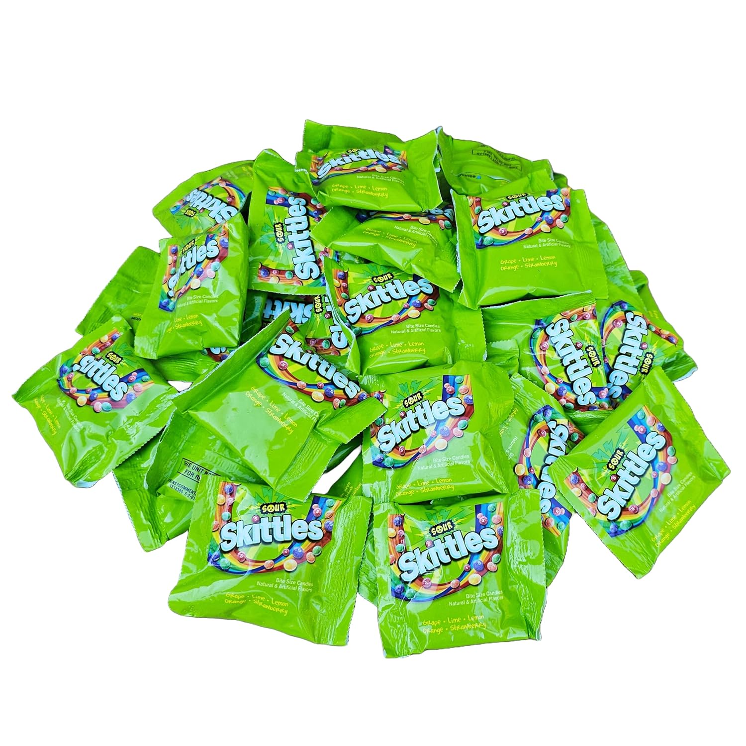 Sour Skittles Fun Size Packets, Bulk Candy