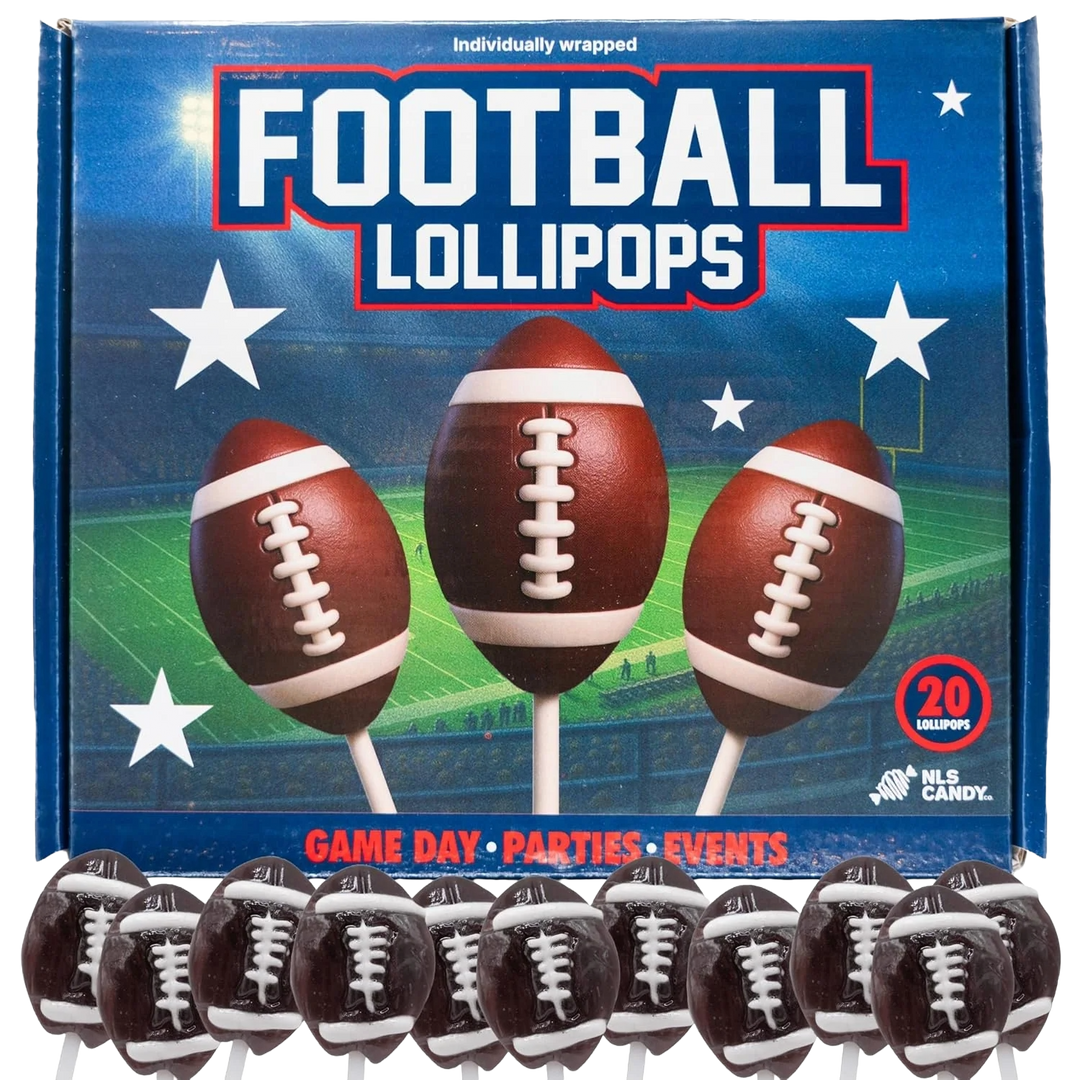 Football Lollipops - 20 Pack