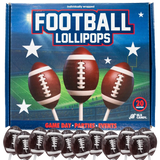 Football Lollipops, Party Favors, Game Day Snacks, 20ct Box