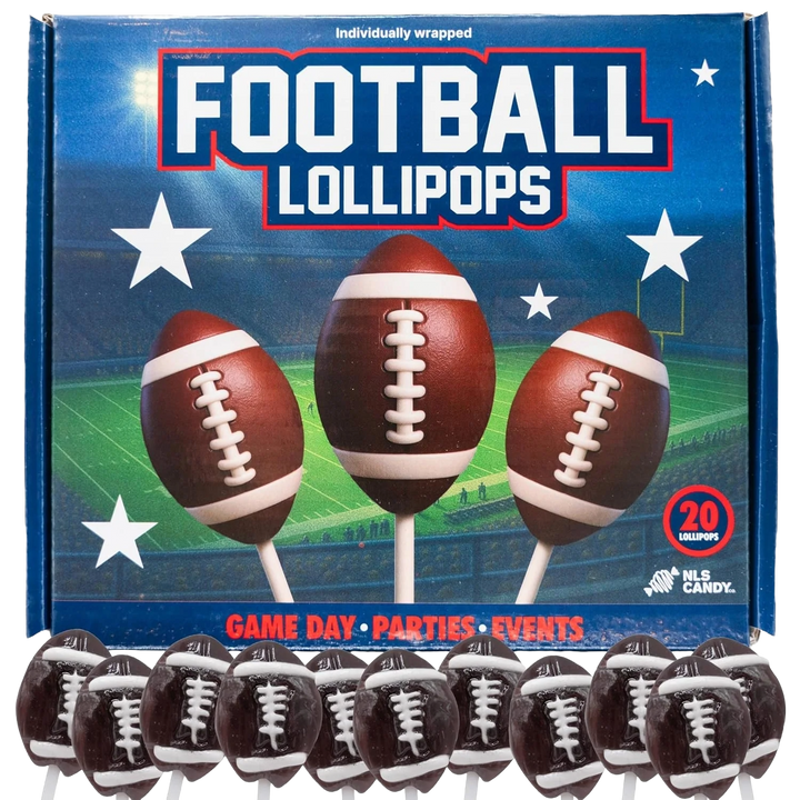 Football Lollipops - 20 Pack