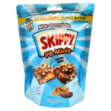 Skippy PB Minis, Crunchy Milk Chocolate Wafer Squares with Real Skippy Peanut Butter, 5oz bag