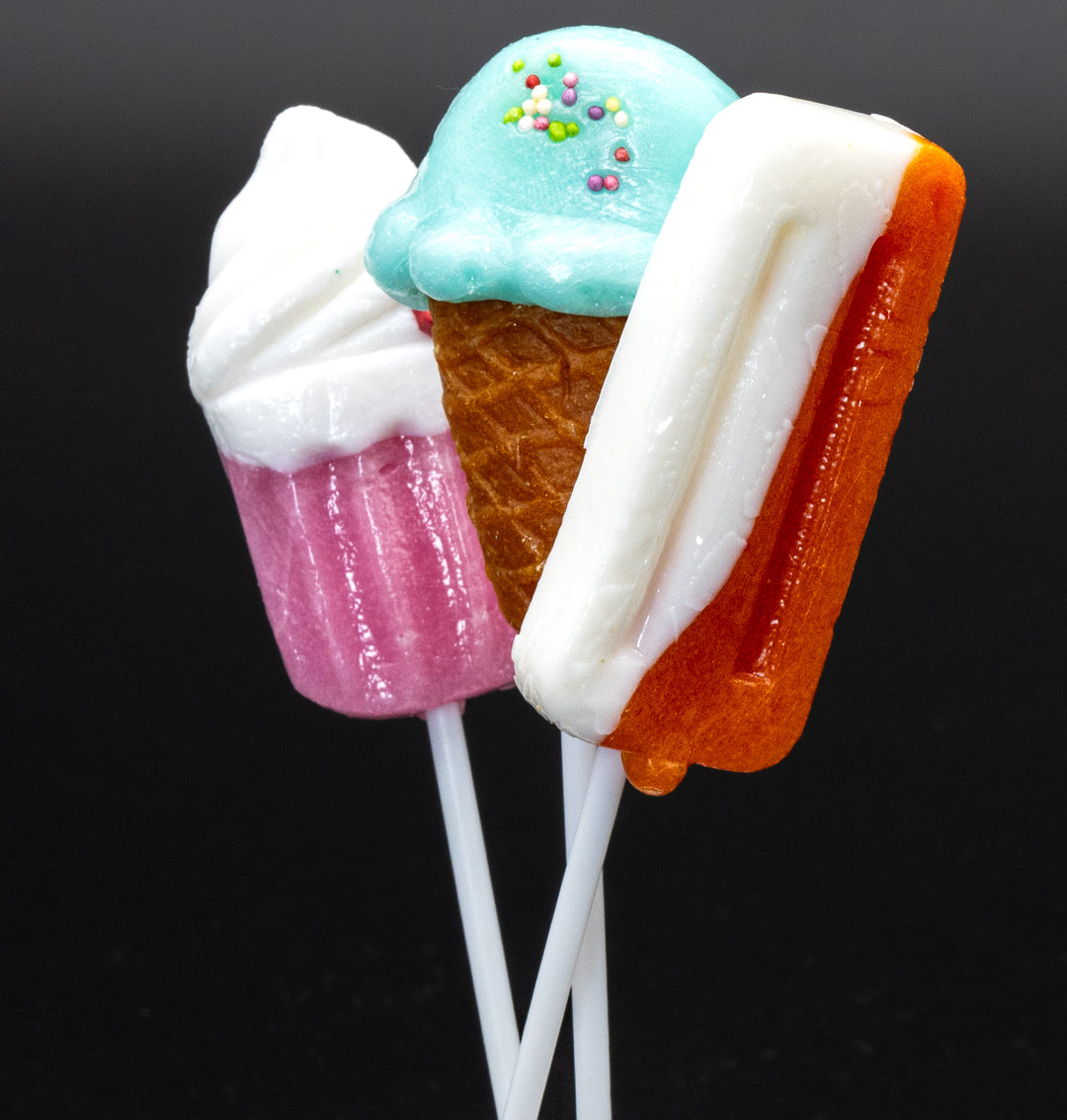 Summer Dessert Lollipops - 24 Pack