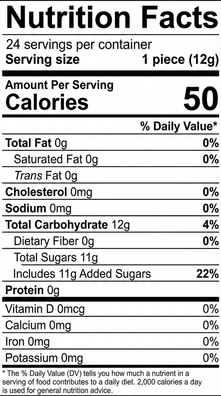 Assorted Fruit Lollipops - 24 Pack