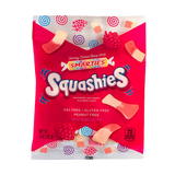 Squashies Smarties Raspberry and Cream Flavored Marshmallow Foam Gummies Candy, 5oz bag